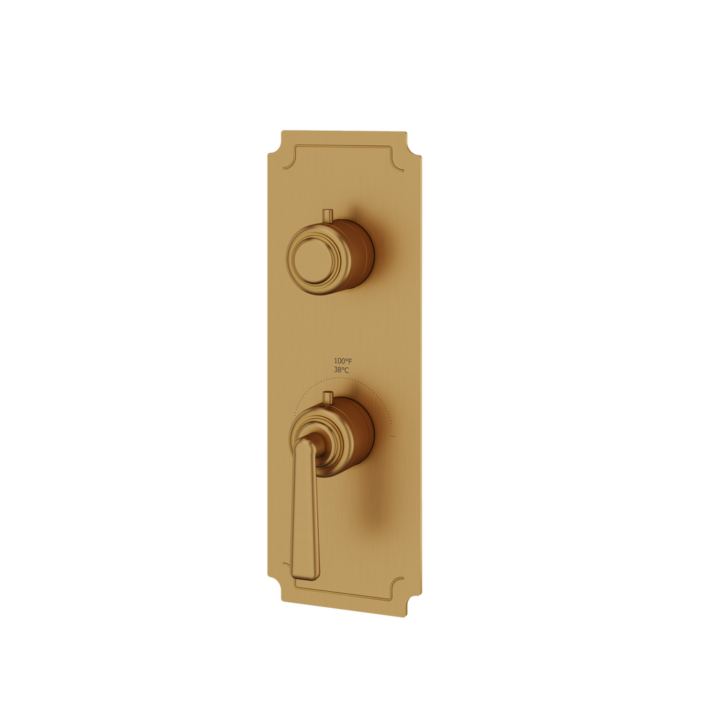 Aquabrass Forum C8242 Trim Set 2-Way T12123 Valve