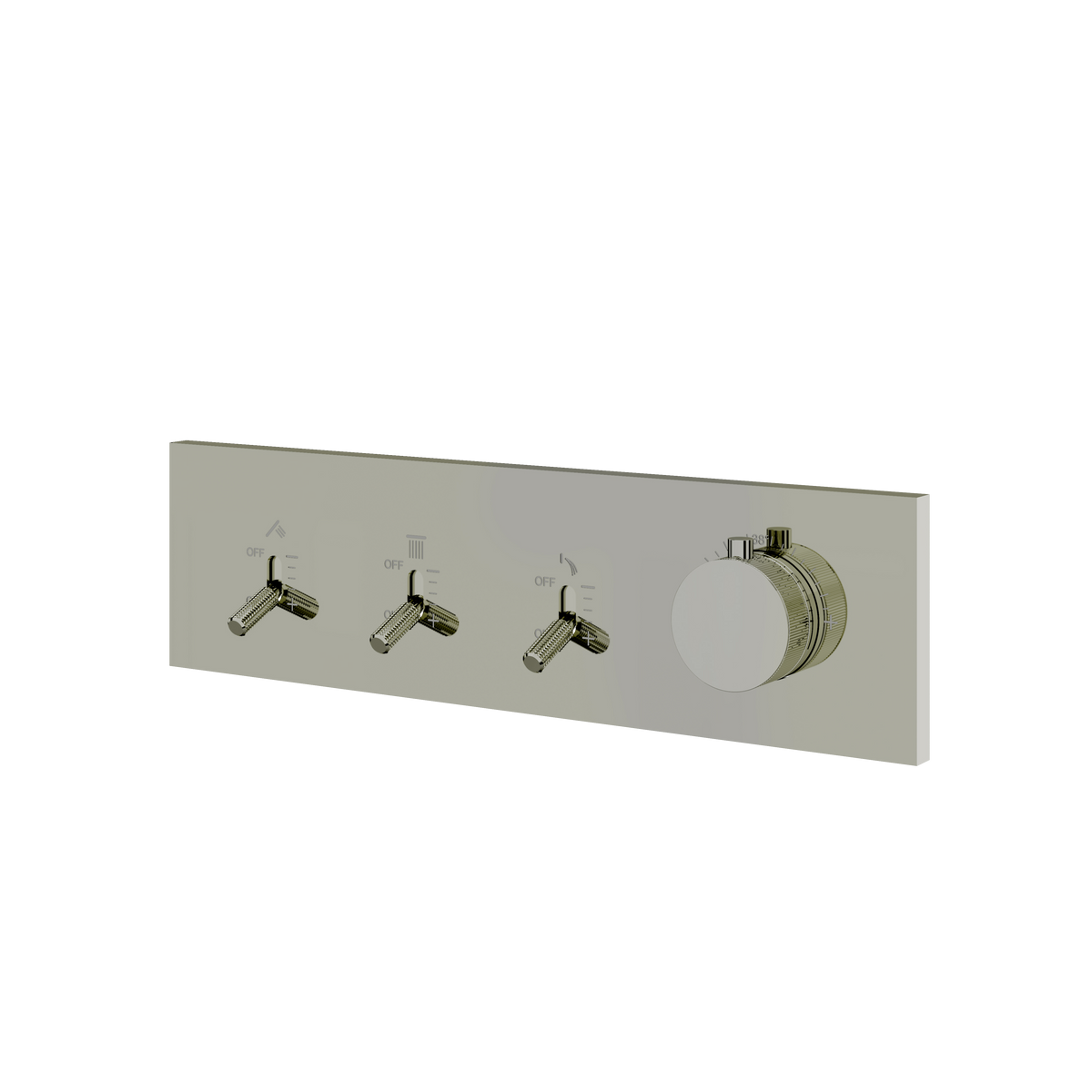 Aquabrass Aquaduct DI3W Dimmer 3-Way Shower Trim