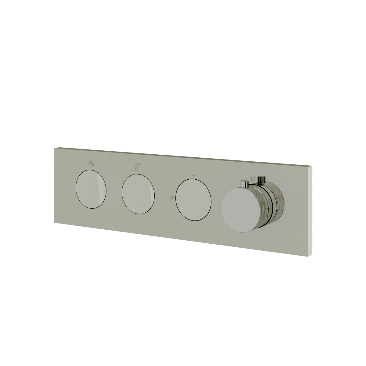 Aquabrass Aquaduct FL2W Flush 2-Way Shower Trim