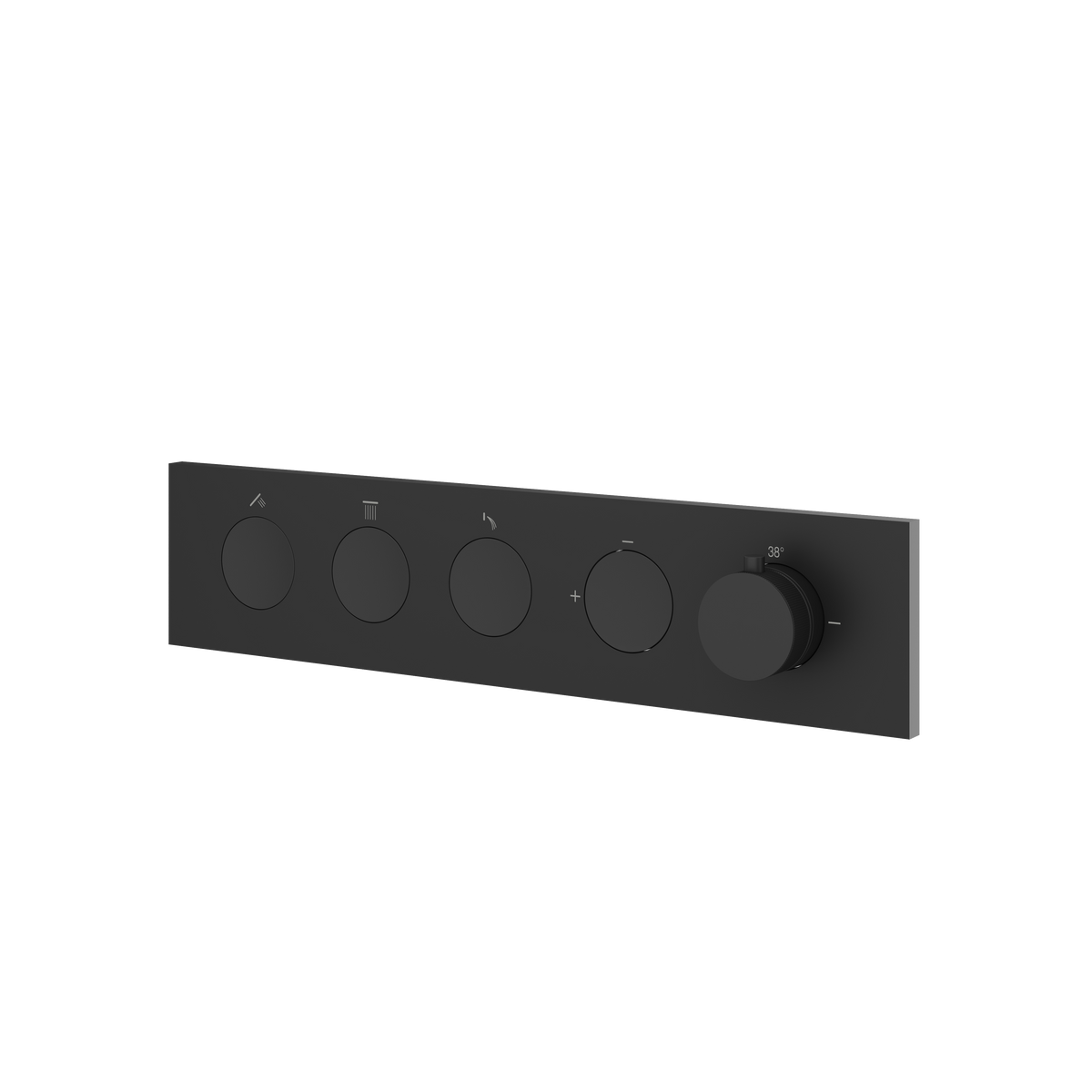 Aquabrass Aquaduct FL3W Flush 3-Way Shower Trim