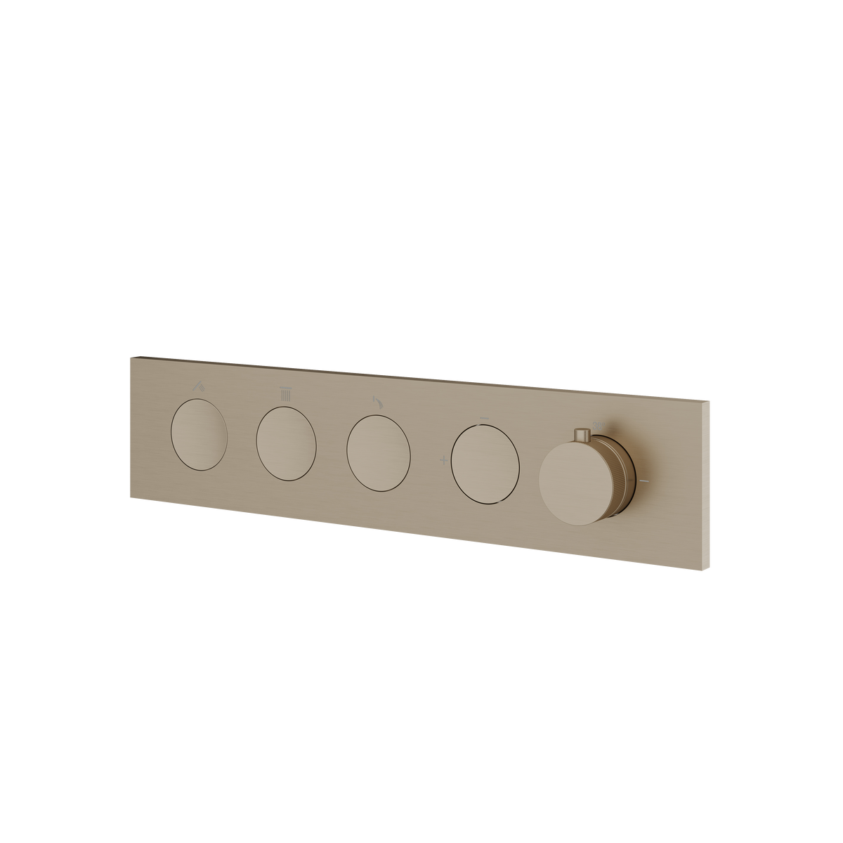 Aquabrass Aquaduct FL3W Flush 3-Way Shower Trim