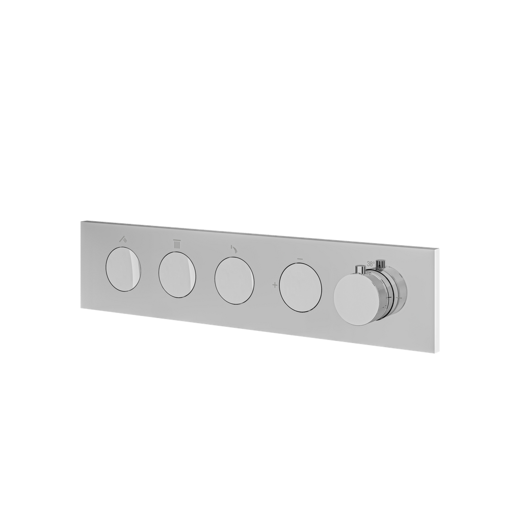 Aquabrass Aquaduct FL3W Flush 3-Way Shower Trim