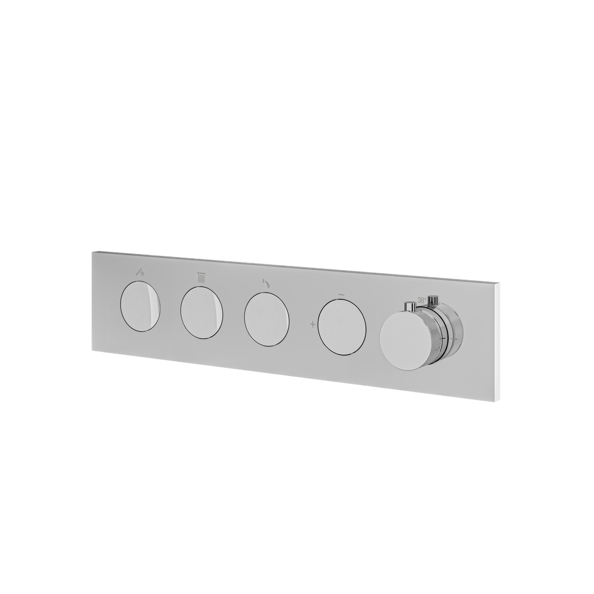 Aquabrass Aquaduct FL3W Flush 3-Way Shower Trim