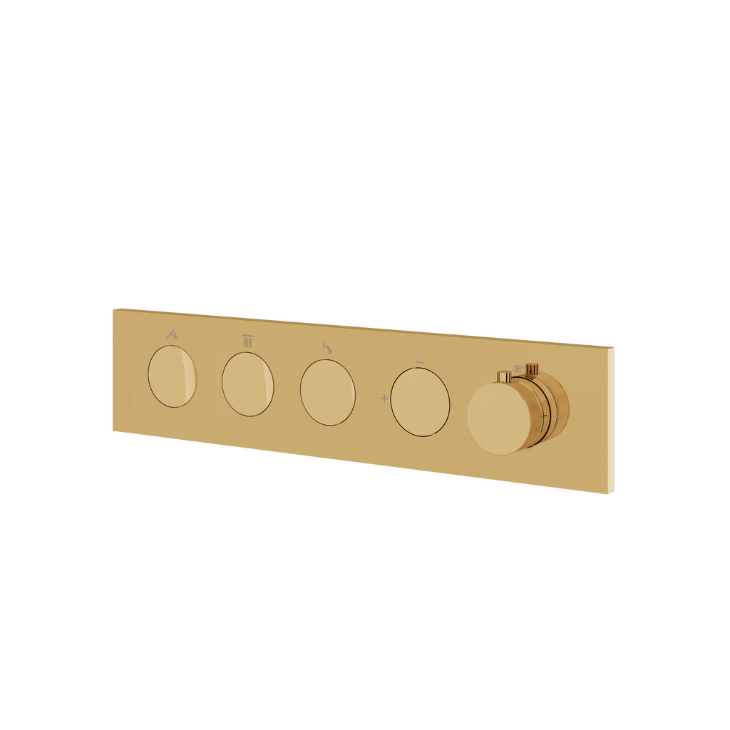 Aquabrass Aquaduct FL3W Flush 3-Way Shower Trim