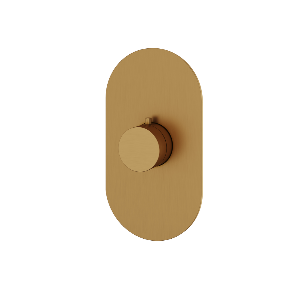 Aquabrass Shower Trims R3095 Round Trim Set T12000 Valve
