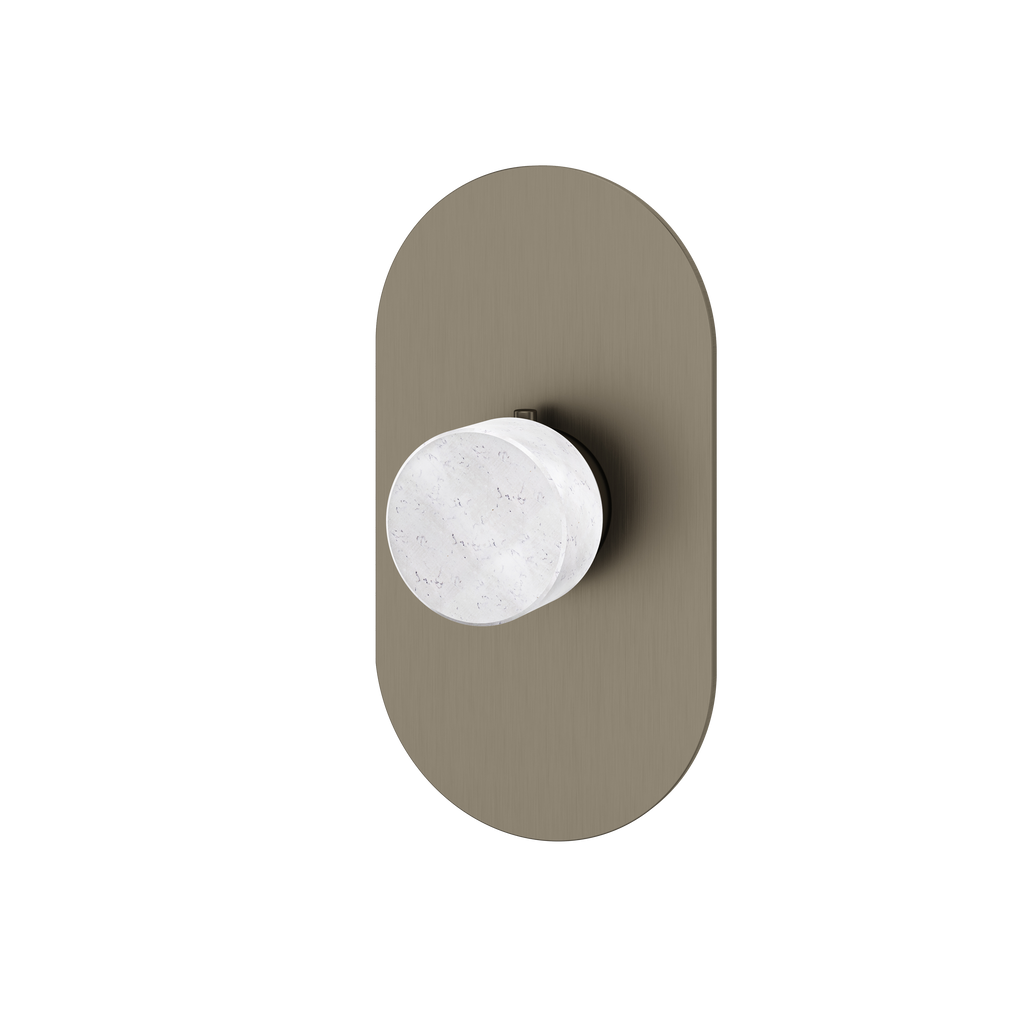Aquabrass Marmo RM00BC Trim Set WH T12000 Valve