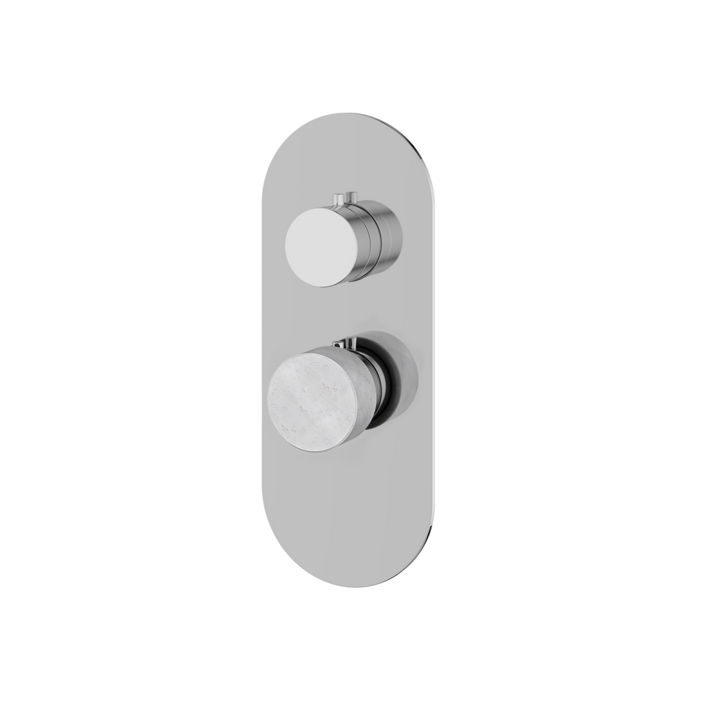 Aquabrass Marmo RM01BC Trim Set WH T12001 Valve