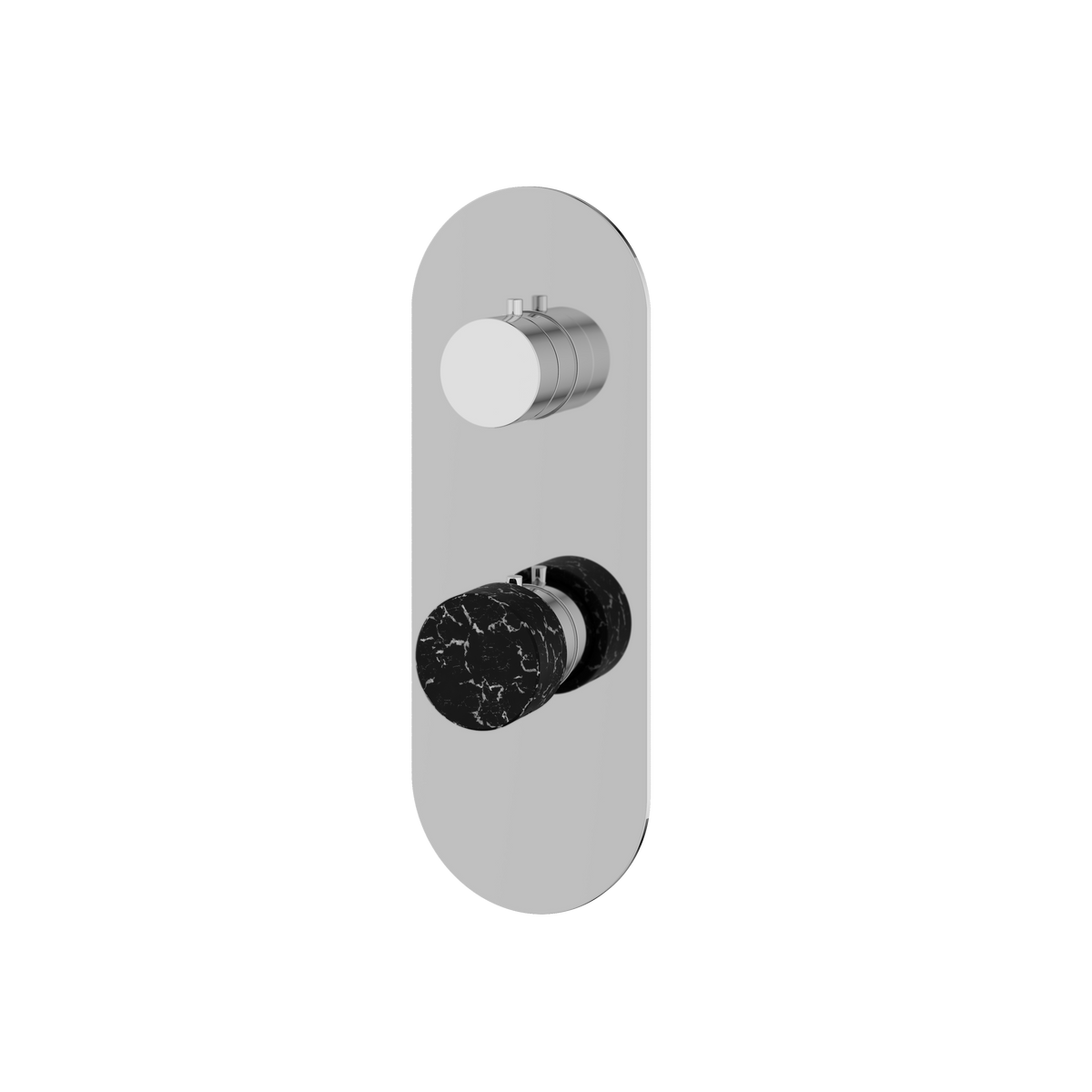 Aquabrass Marmo RM22NM Trim Set Bk 2-Way T12123