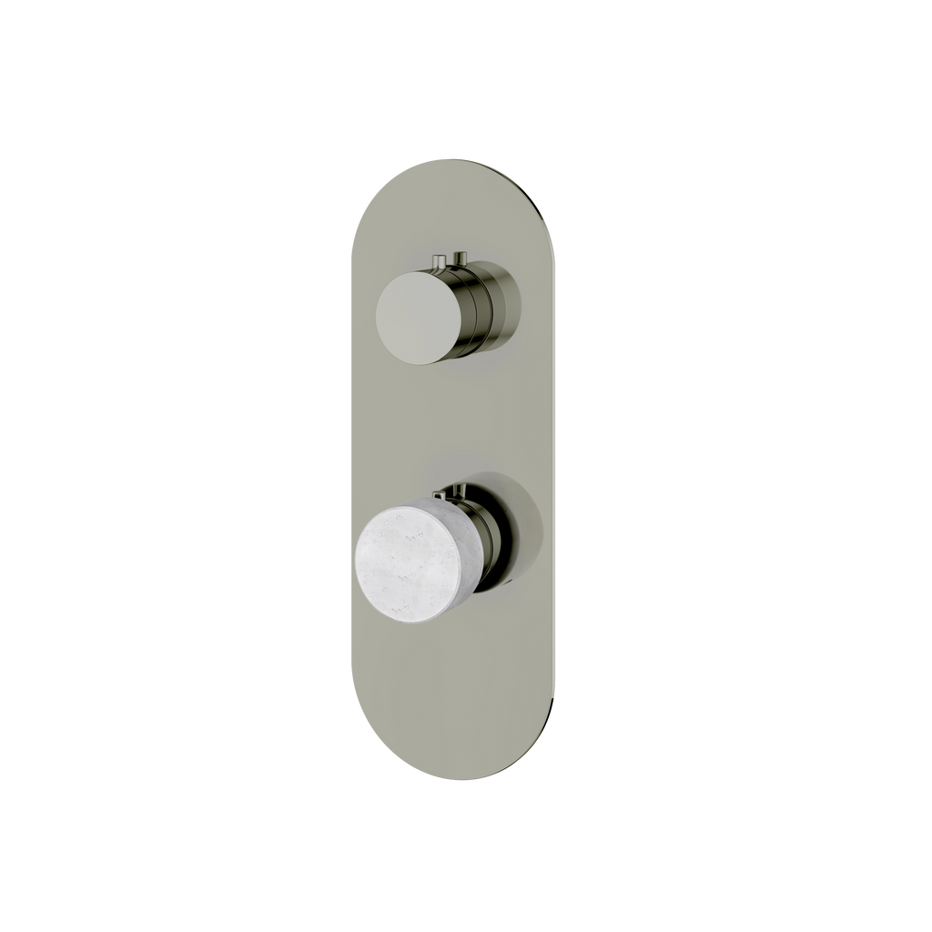 Aquabrass Marmo RM32BC Trim WH 3WS T12123 Valve