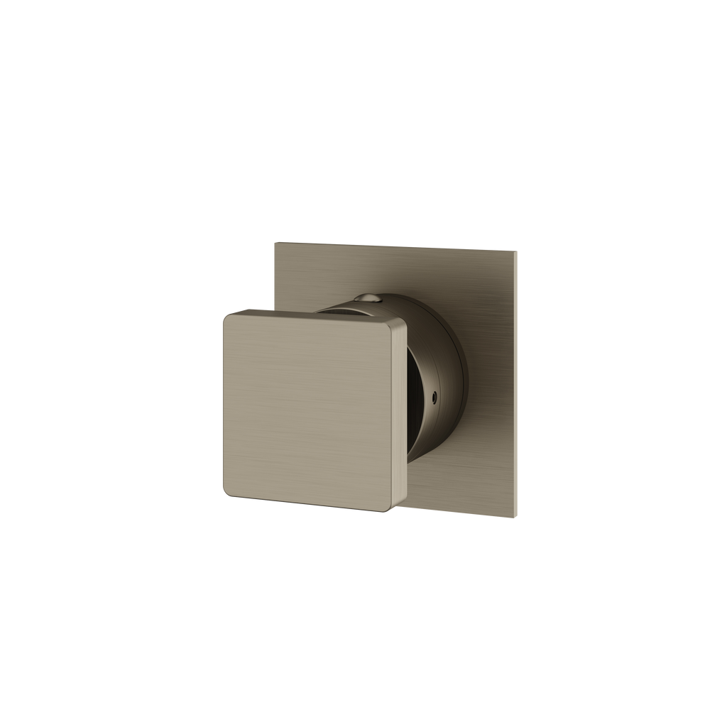 Aquabrass Shower Trims S0695 Square Trim Set N1206 Valve