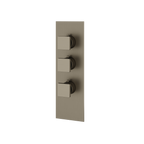 Aquabrass Shower Trims S3295 Square Trim Set T12002 Valve