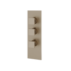 Aquabrass Shower Trims S3295 Square Trim Set T12002 Valve