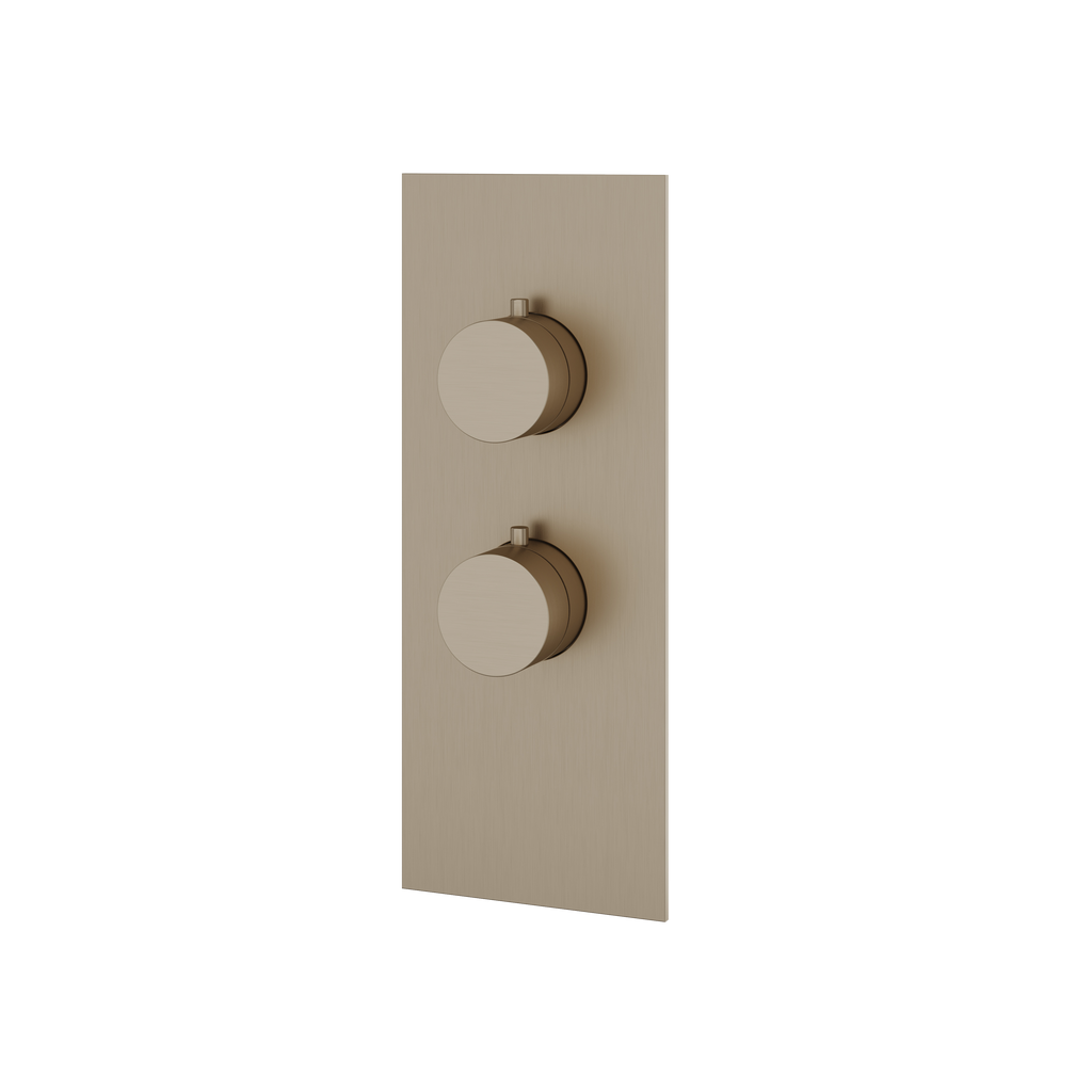Aquabrass Shower Trims SR3195 Square/round Trim Set T12001 Valve