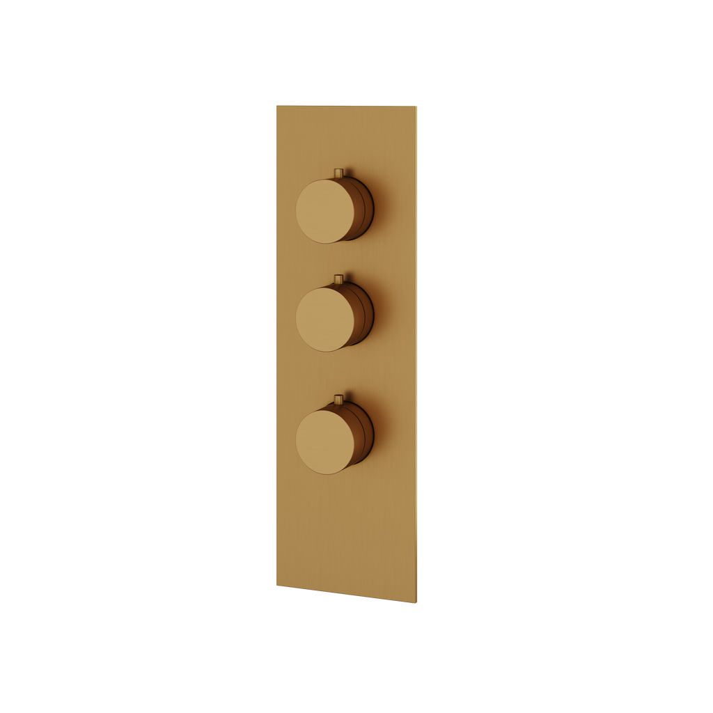 Aquabrass Shower Trims SR3295 Square/round Trim Set T12002 Valve