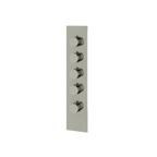 Aquabrass Shower Trims SR3495 Square/round Trim Set T12004 Valve