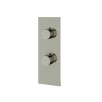 Aquabrass Shower Trims SR9395 Square/Round Trim Set 3-Way Non-Shared T12123 Valve