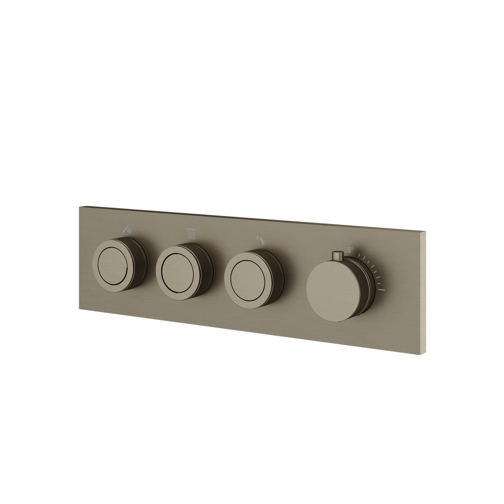 Aquabrass Aquaduct TO3W Touch 3-Way Shower Trim
