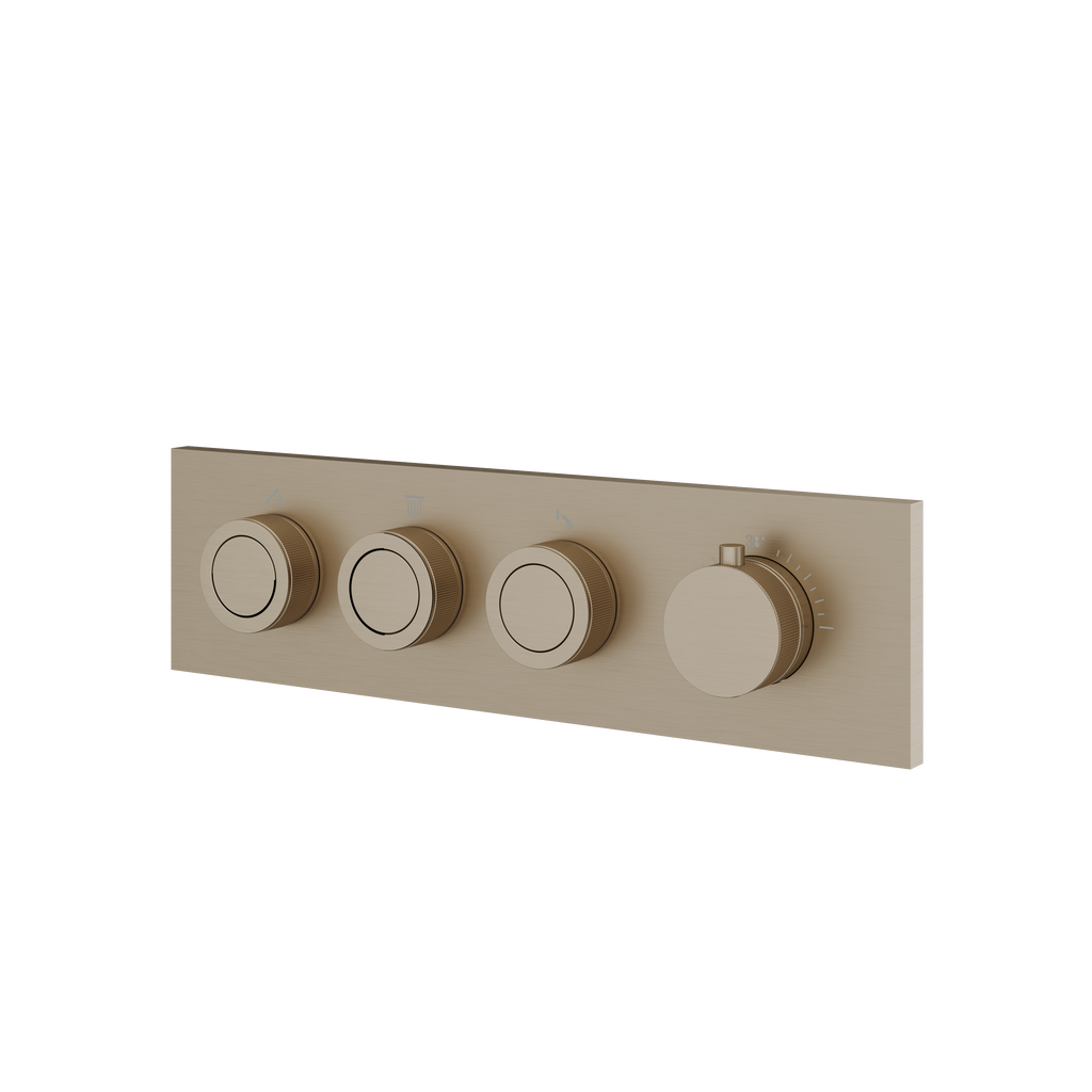 Aquabrass Aquaduct TO3W Touch 3-Way Shower Trim