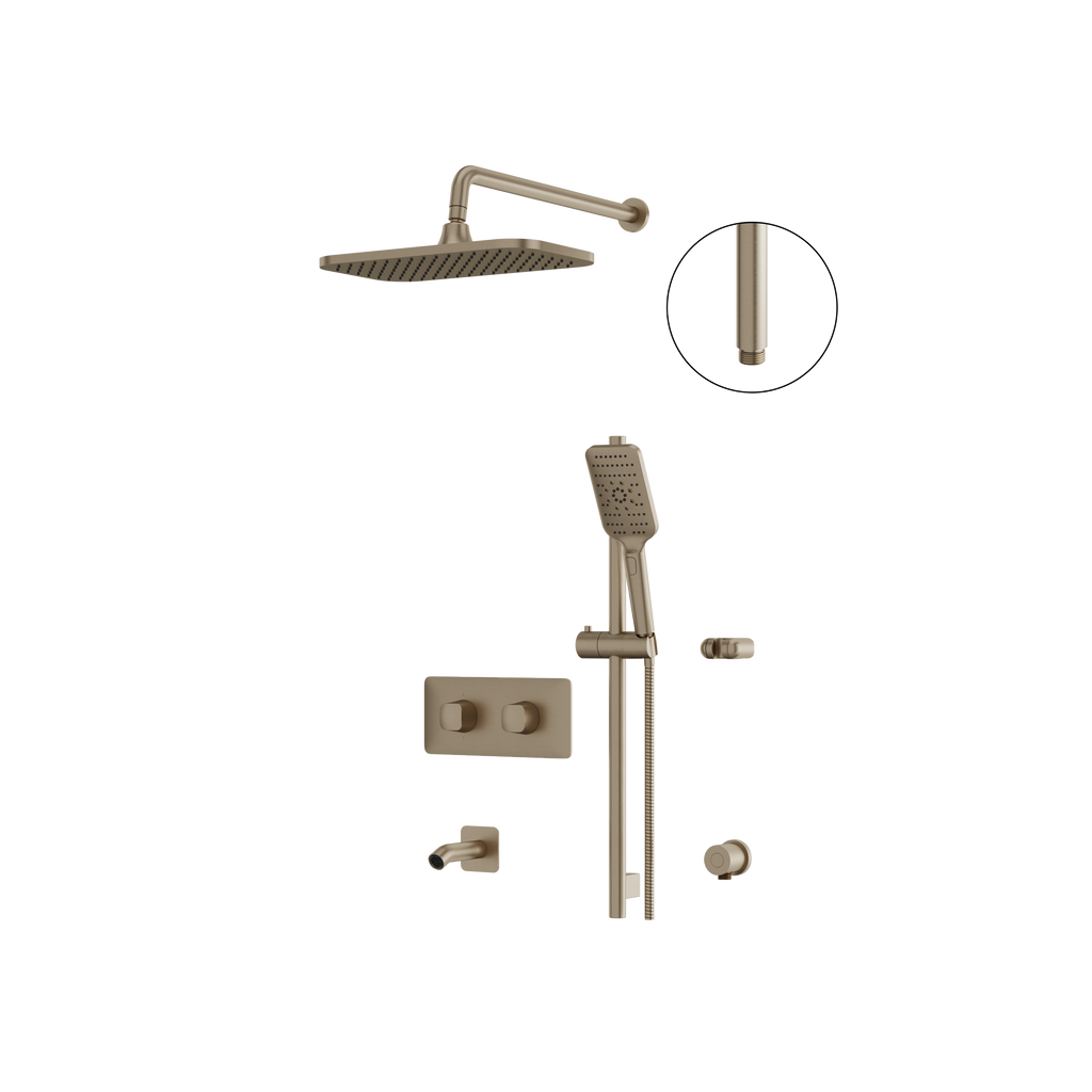 Aquabrass Inabox INABOX 02 Shower Faucet 3-Way Non Shared
