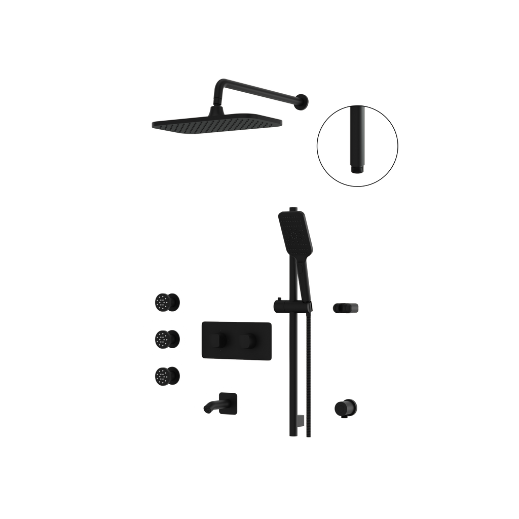 Aquabrass Inabox INABOX 03 Shower Faucet 3-Way Non Shared