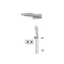 Aquabrass Inabox INABOX 04 Shower Faucet 3-Way Shared