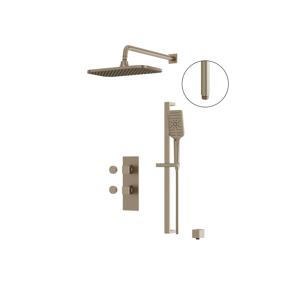 Aquabrass Miamibox MIAMIBOX 01 Shower Faucet 2-Way Non Shared