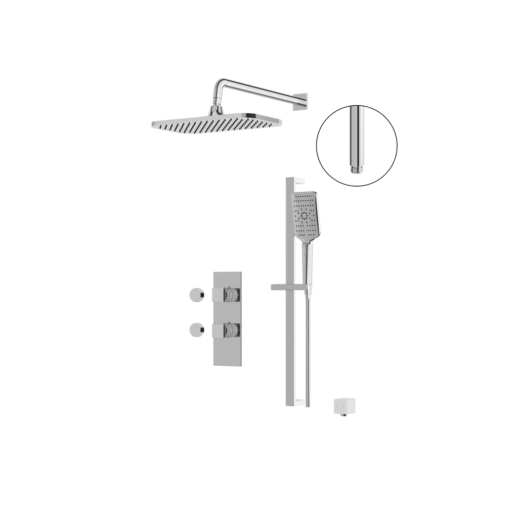 Aquabrass Miamibox MIAMIBOX 01 Shower Faucet 2-Way Non Shared