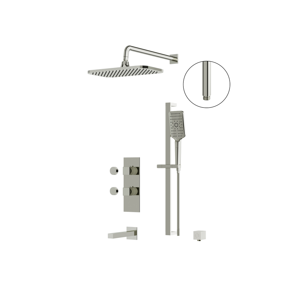 Aquabrass Miamibox MIAMIBOX2 MIAMIBOX2 Tub/shower Faucet 3W Non Share