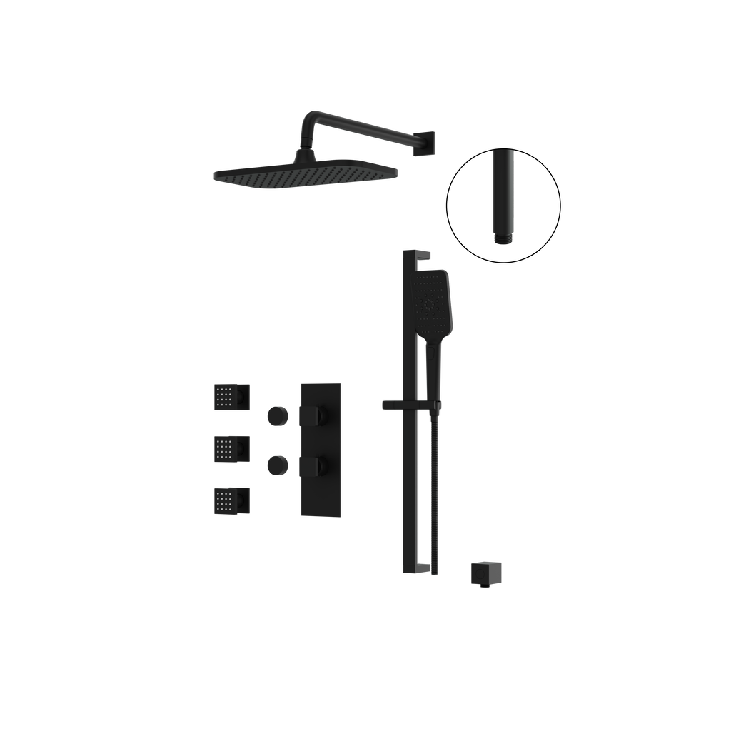 Aquabrass Miamibox MIAMIBOX3 MIAMIBOX3 Shower Faucet 3W Non Shared