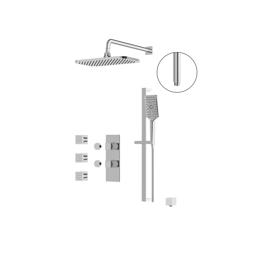 Aquabrass Miamibox MIAMIBOX 03 Shower Faucet 3W Shared