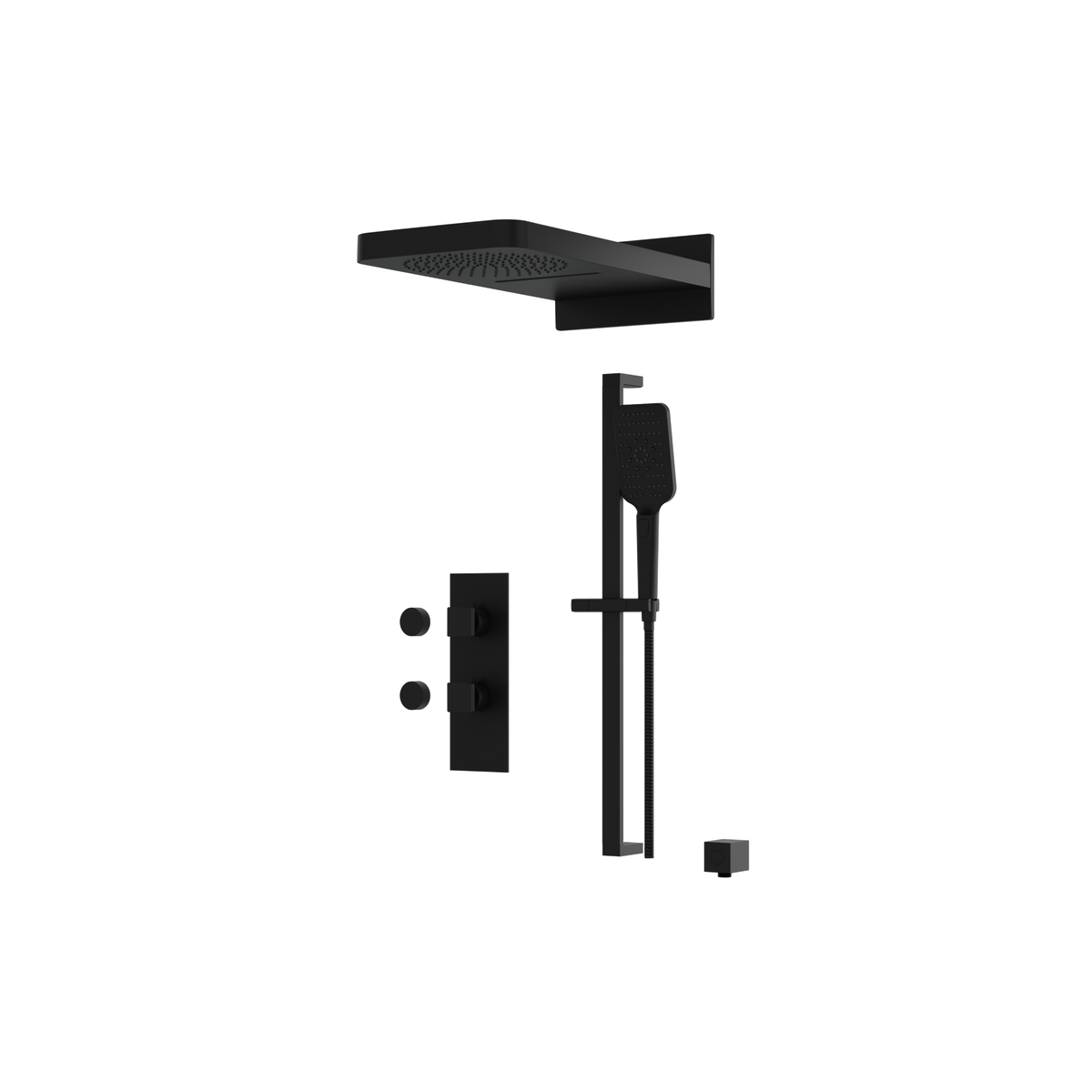 Aquabrass Miamibox MIAMIBOX4 MIAMIBOX4 Shower Faucet 3W Non Shared