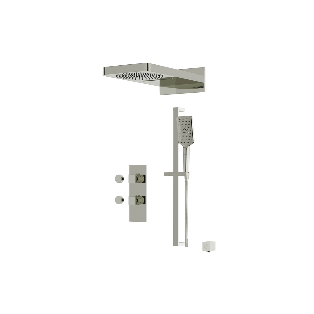Aquabrass Miamibox MIAMIBOX4 MIAMIBOX4 Shower Faucet 3W Non Shared