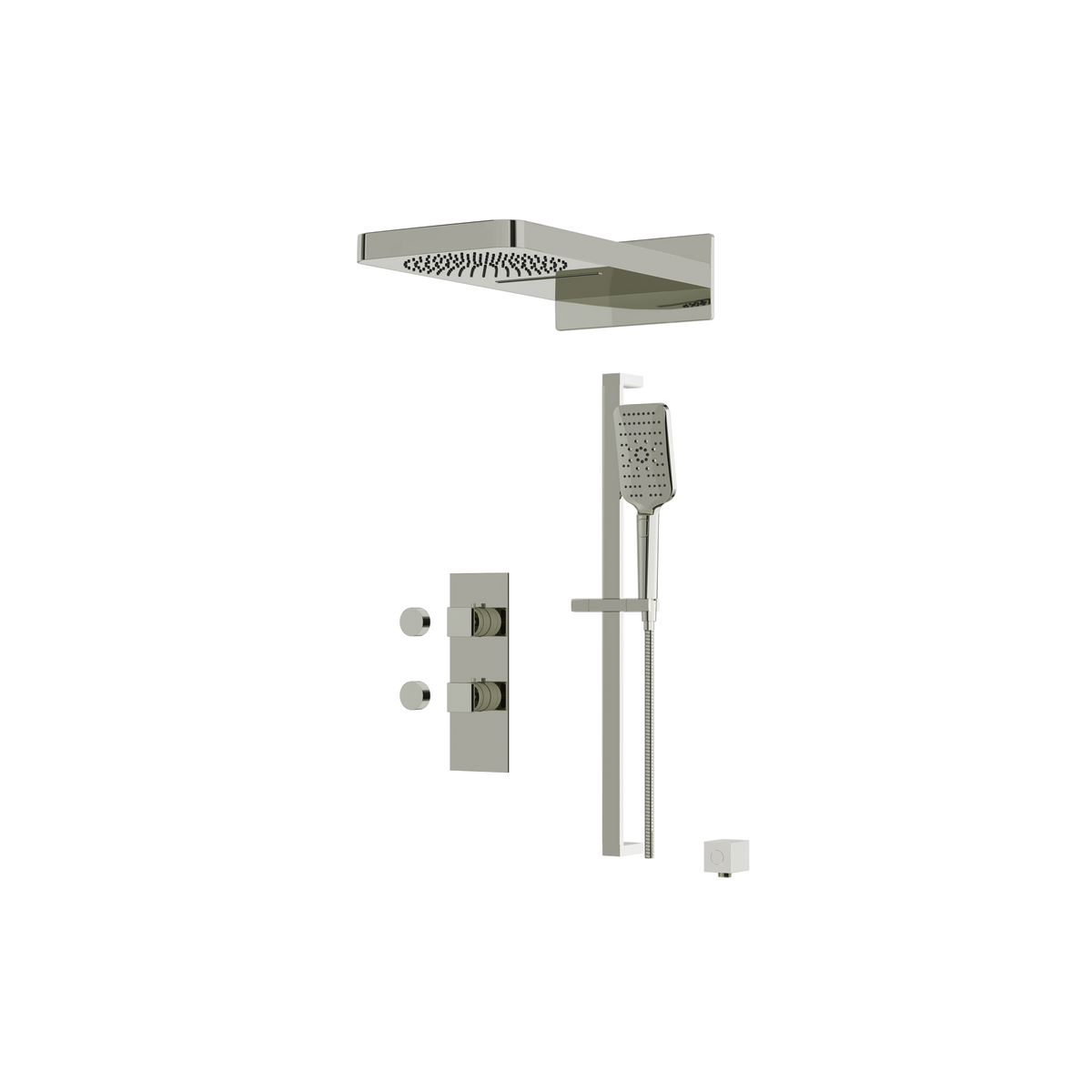 Aquabrass Miamibox MIAMIBOX4 MIAMIBOX4 Shower Faucet 3W Non Shared