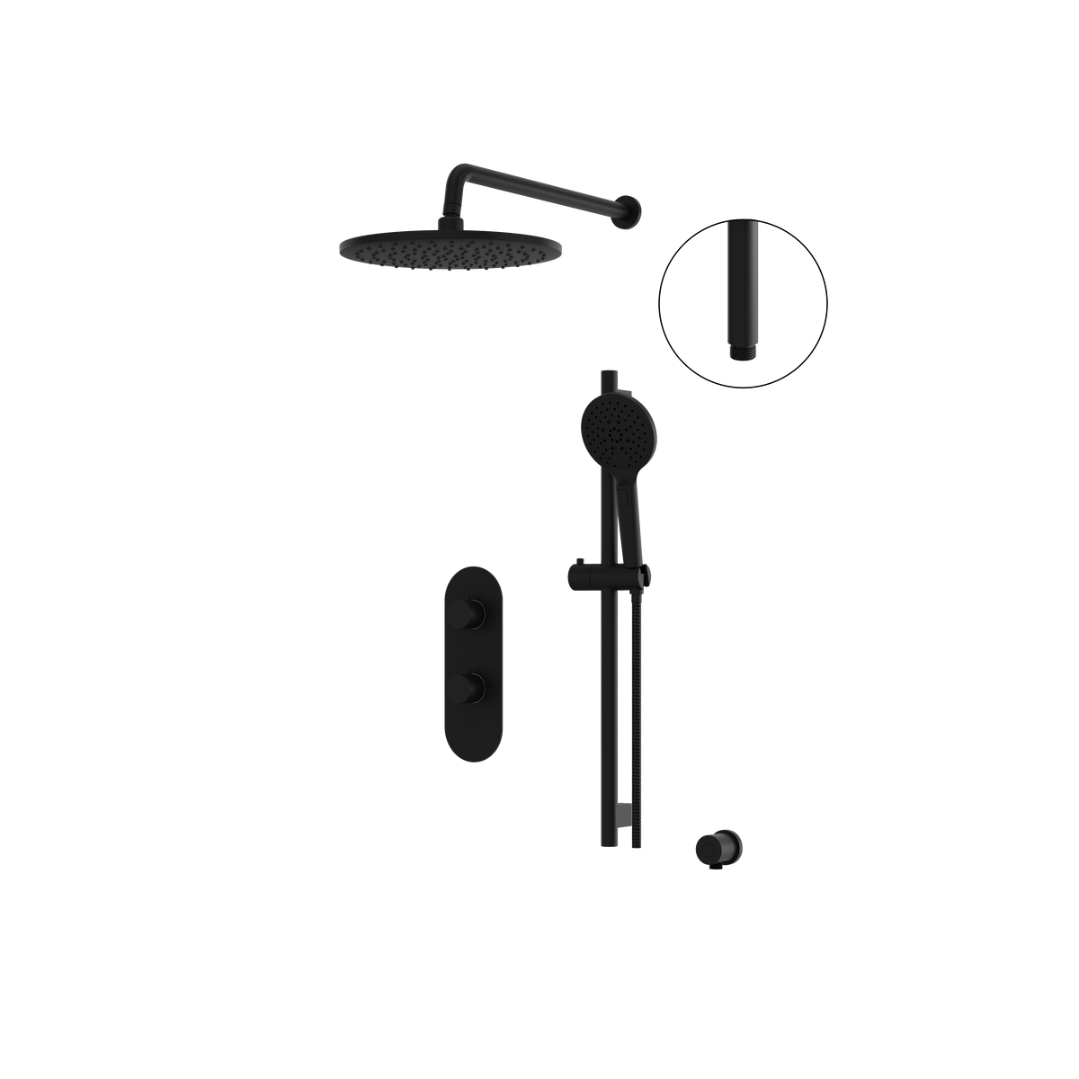 Aquabrass Showerbox SHOWERBOX01 Shower Faucet 2-Way Non Shared