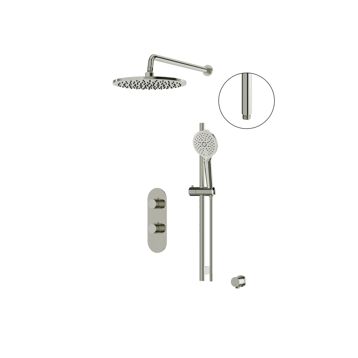 Aquabrass Showerbox SHOWERBOX01 Shower Faucet 2-Way Shared