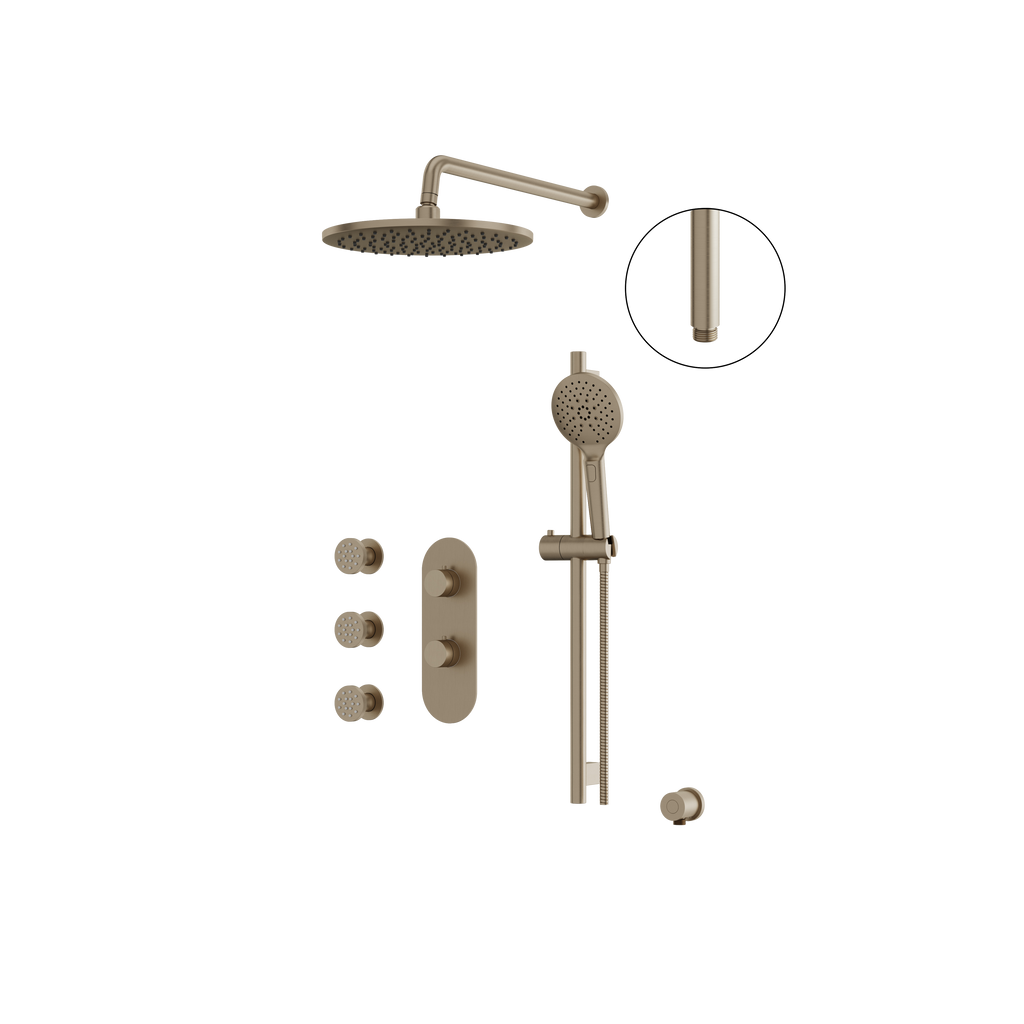 Aquabrass Showerbox SHOWERBOX03 Shower Faucet 3-Way Non Shared