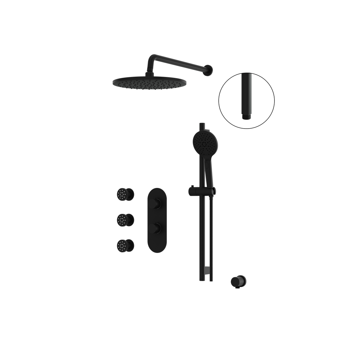 Aquabrass Showerbox SHOWERBOX03 Shower Faucet 3-Way Non Shared
