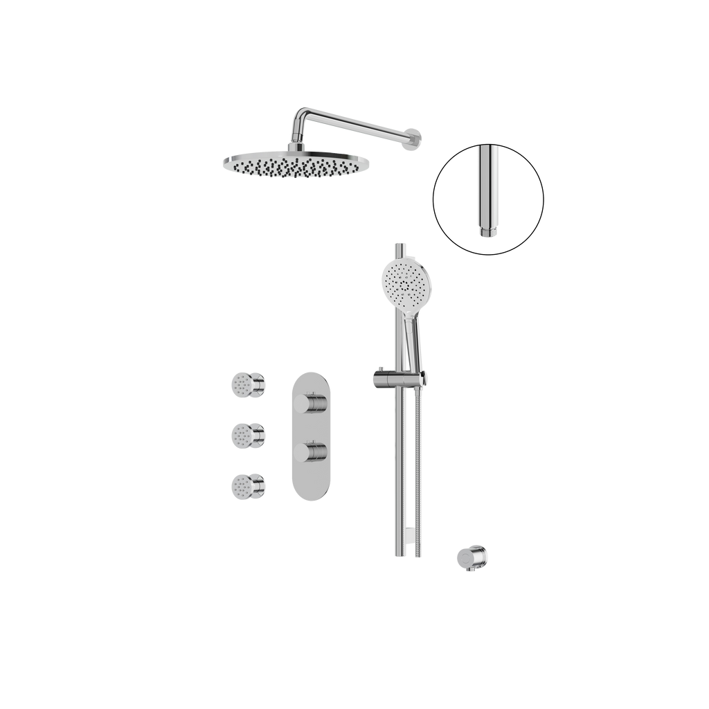 Aquabrass Showerbox SHOWERBOX03 Shower Faucet 3-Way Non Shared