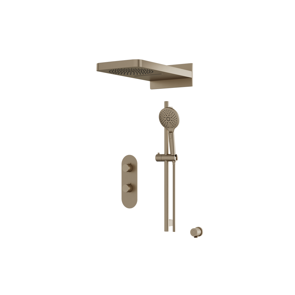 Aquabrass Showerbox SHOWERBOX04 Shower Faucet 3-Way Non Shared