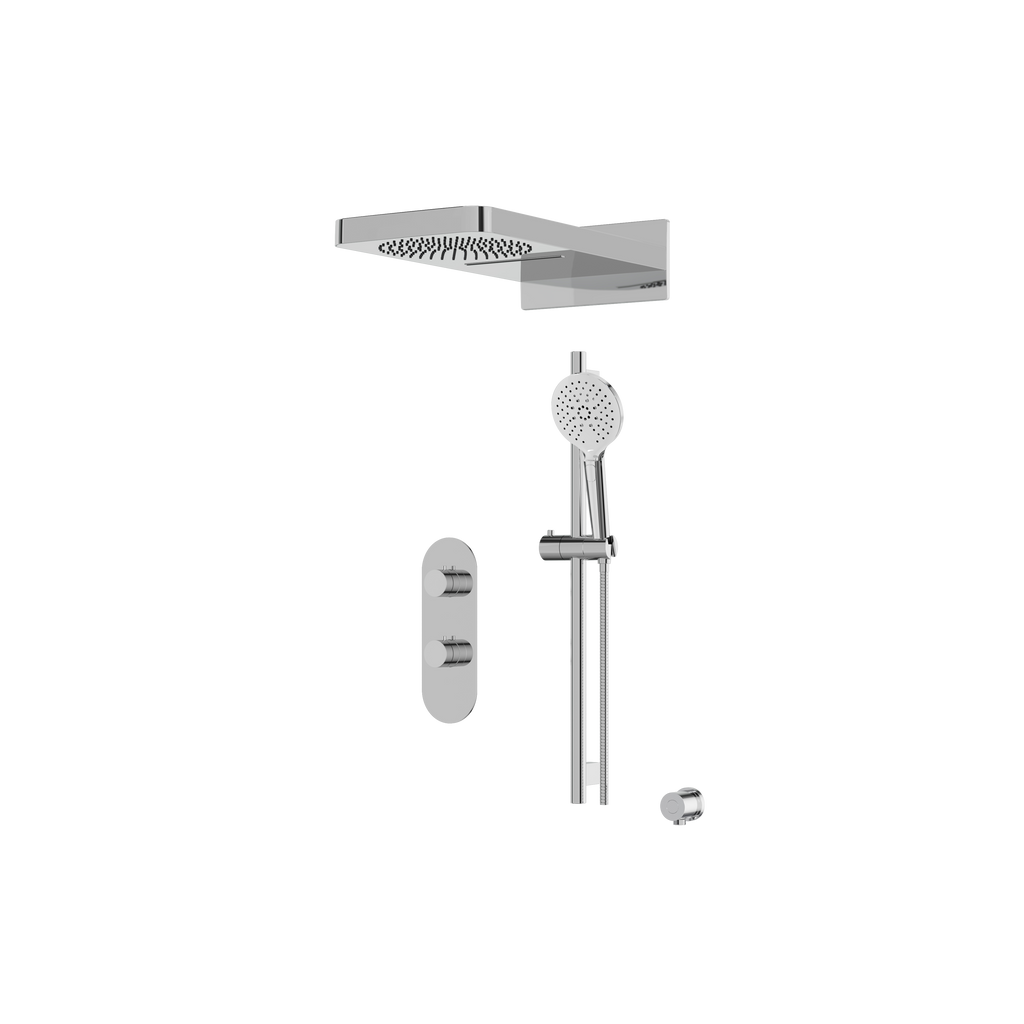Aquabrass Showerbox SHOWERBOX04 Shower Faucet 3-Way Non Shared