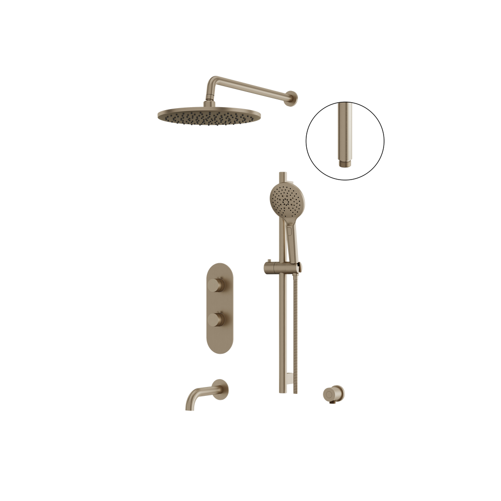 Aquabrass Showerbox SHOWERBOX02 SHOWERBOX02 Shower Faucet 3-Way Shared