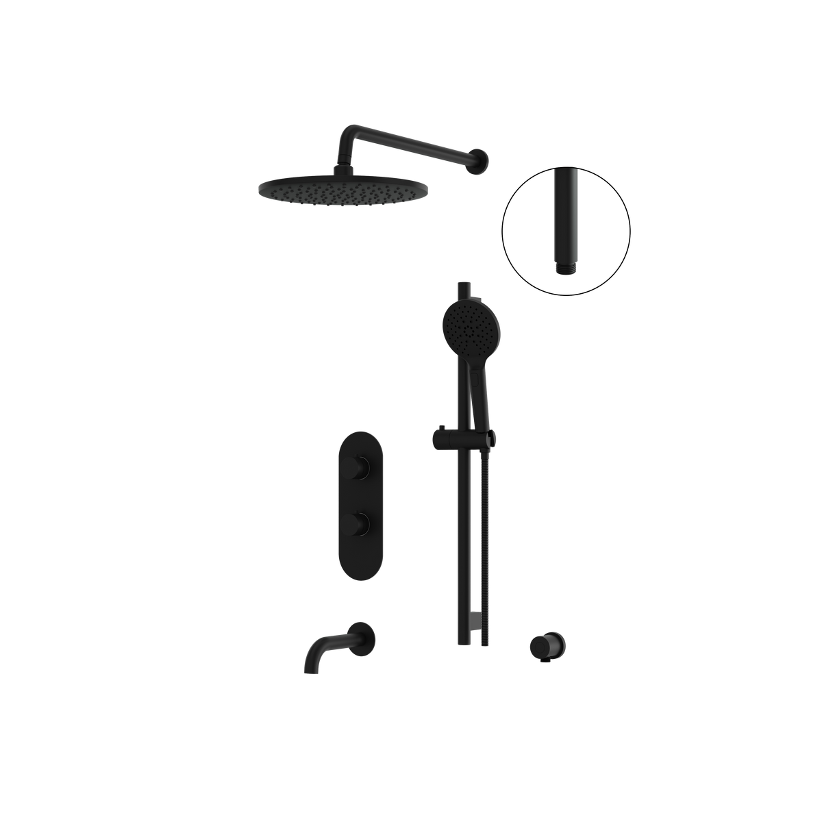 Aquabrass Showerbox SHOWERBOX02 SHOWERBOX02 Shower Faucet 3-Way Non Shared