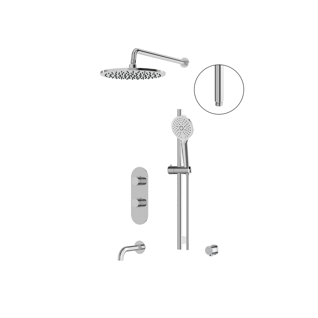 Aquabrass Showerbox SHOWERBOX02 SHOWERBOX02 Shower Faucet 3-Way Non Shared