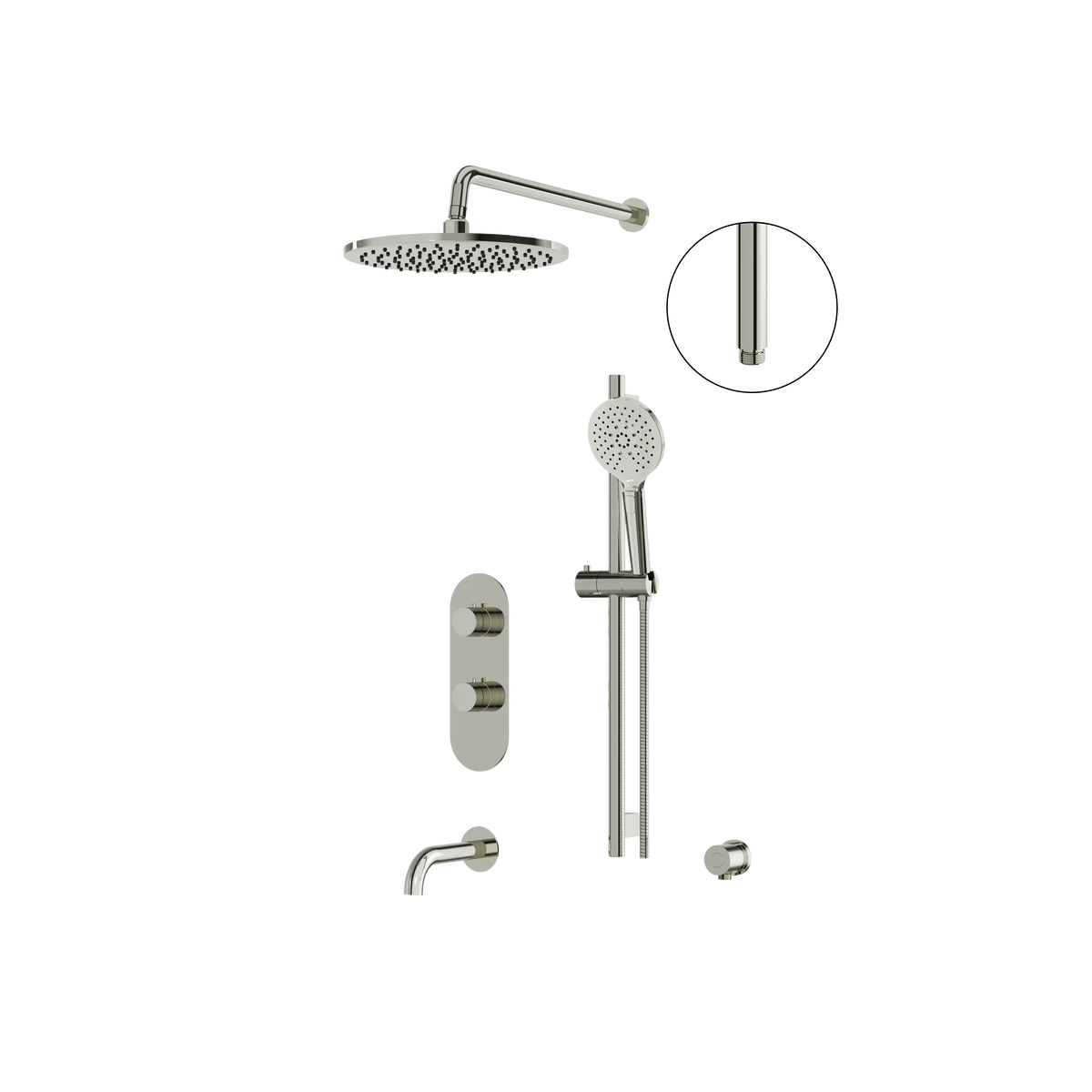 Aquabrass Showerbox SHOWERBOX02 SHOWERBOX02 Shower Faucet 3-Way Shared
