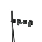 Aquabrass Alpha 92N04S Wall Tub Filler with Hs Trim