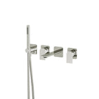 Aquabrass Alpha 92N04S Wall Tub Filler with Hs Trim