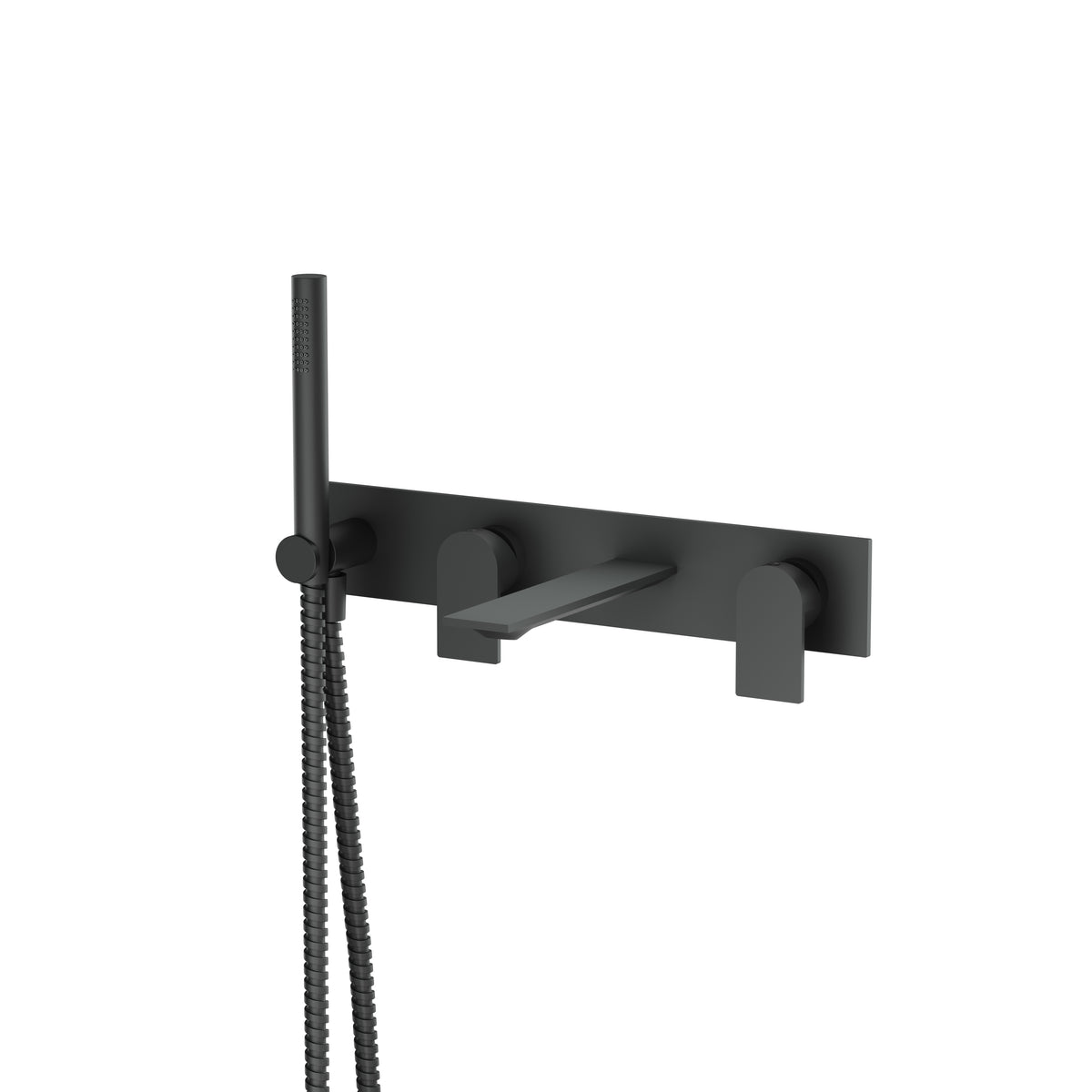 Aquabrass Alpha 92N04 Wall Tub Filler with Hs Trim
