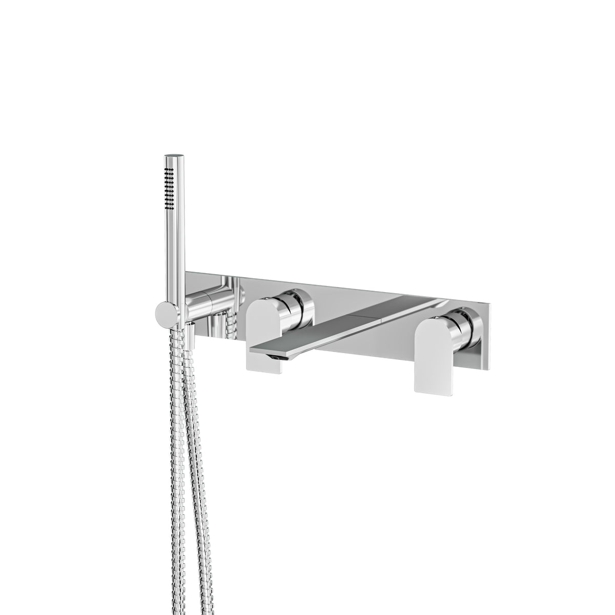 Aquabrass Alpha 92N04 Wall Tub Filler with Hs Trim