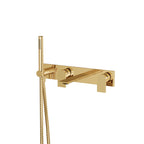 Aquabrass Alpha 92N04 Wall Tub Filler with Hs Trim