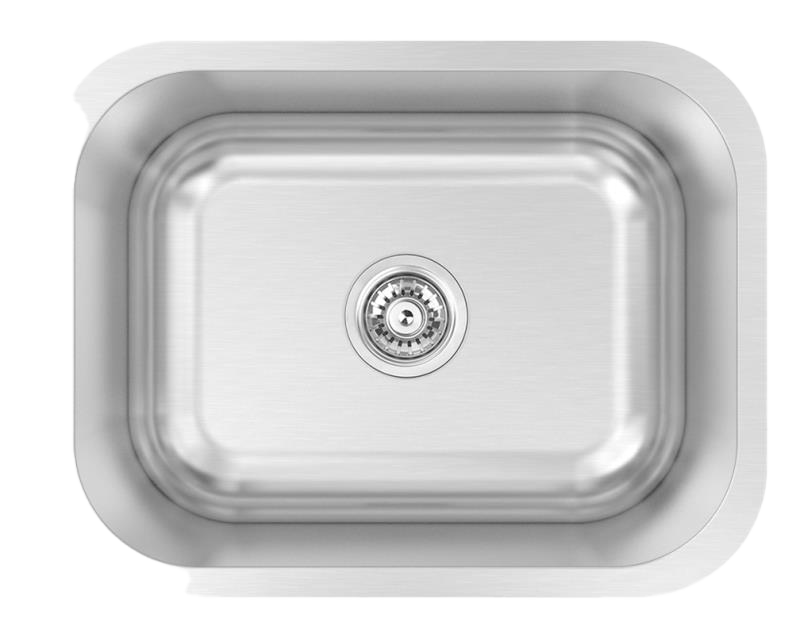 ZOMODO AQC130U-12 23" Laundry Sink - Undermount, 16ga, 12" Deep, Sgl Box Main image